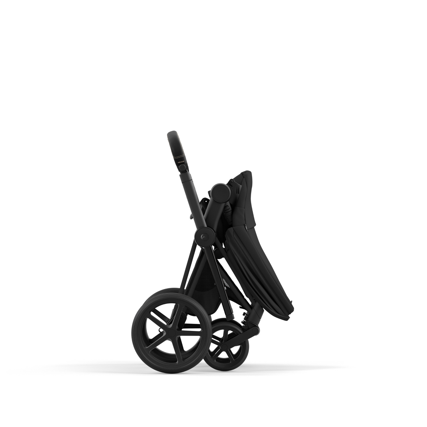 Cybex - Priam Matt Black Frame with Seat Pack